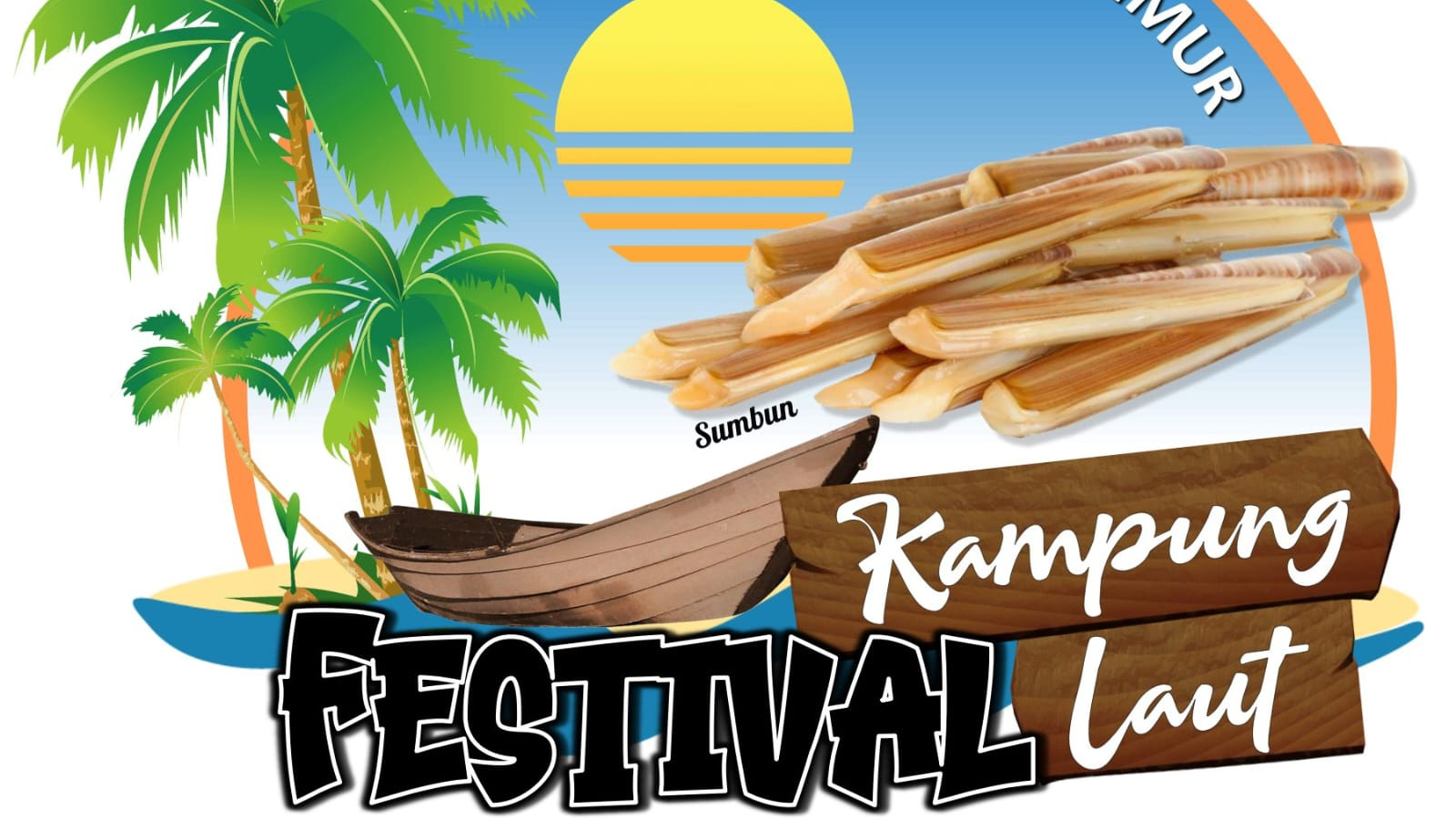 Makan Bersamo Salah Satu Rangkaian Kegiatan Festival Kampung Laut 2023. ( Foto: dok)